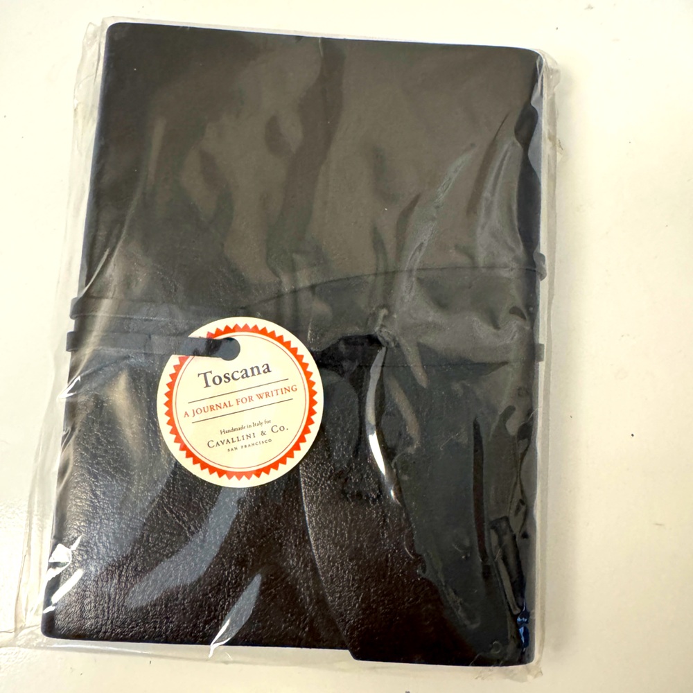 Toscana Leather Journal, brand new